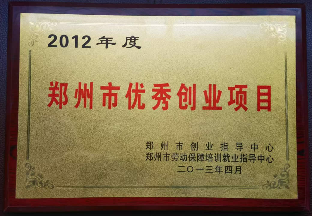2012年优秀创业项目